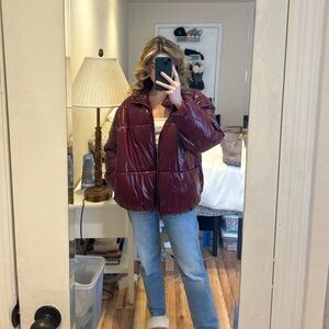 A New Day / Target Red Puffer Coat